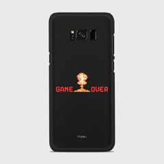 GAMEOVER Samsung Galaxy S8 case - thin fit matte black (D105)