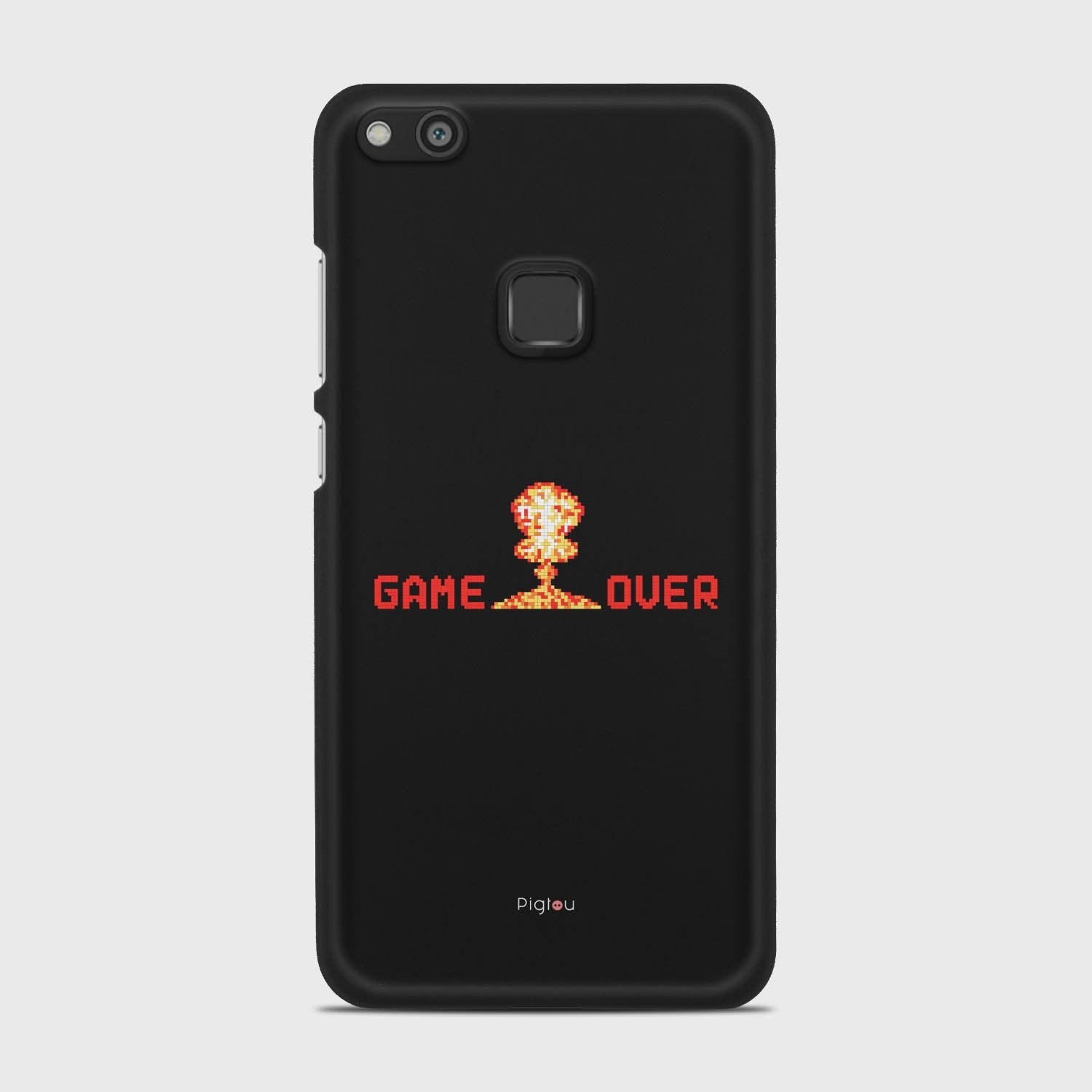 GAMEOVER Huawei P10 Lite case - thin fit matte black (D105)