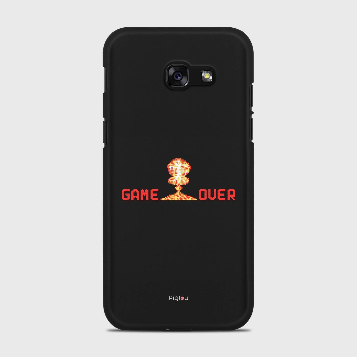 GAMEOVER Samsung Galaxy A5 (2017) case - thin fit matte black (D105)