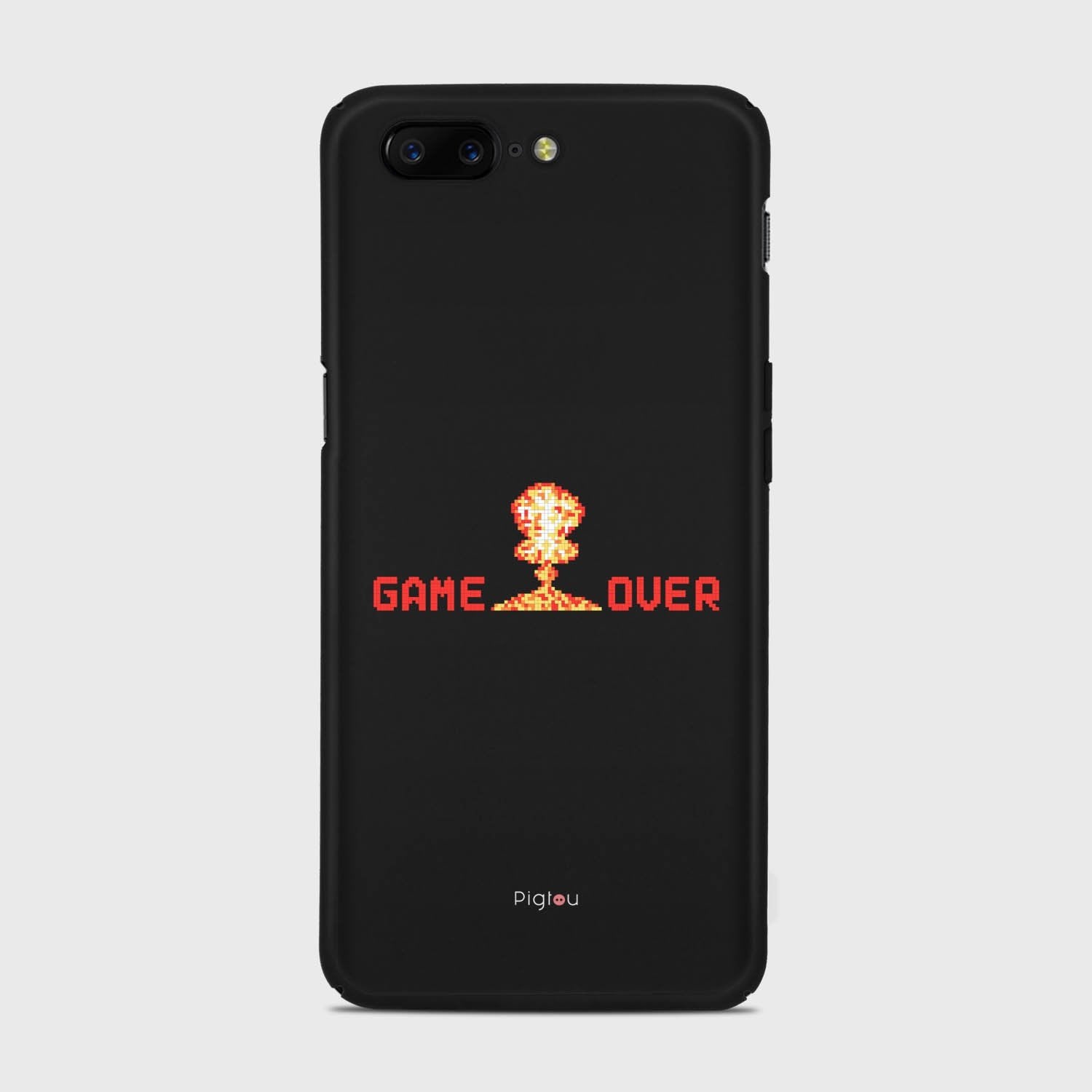 GAMEOVER Samsung Galaxy A3 (2015) case - thin fit matte black (D105)