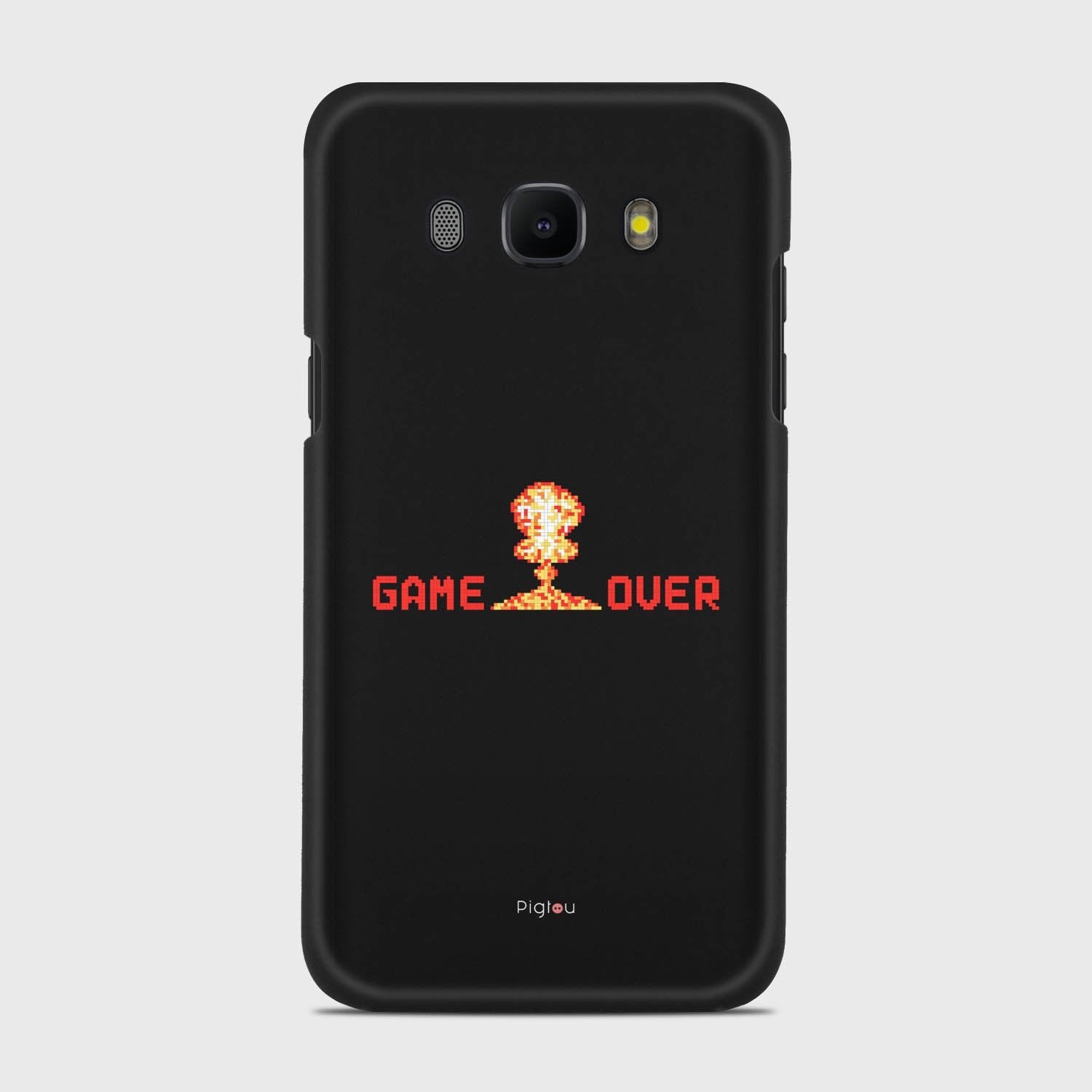GAMEOVER Samsung Galaxy J5 (2016) case - thin fit matte black (D105)