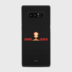 GAMEOVER Samsung Galaxy Note 8 case - thin fit matte black (D105)