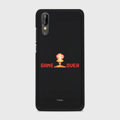 GAMEOVER Huawei P20 case - thin fit matte black (D105)
