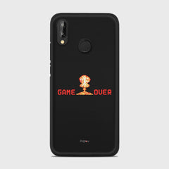 GAMEOVER Huawei P20 Lite case - thin fit matte black (D105)