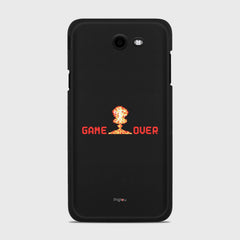 GAMEOVER Samsung Galaxy J7 (2017) Verizon case - thin fit matte black (D105)