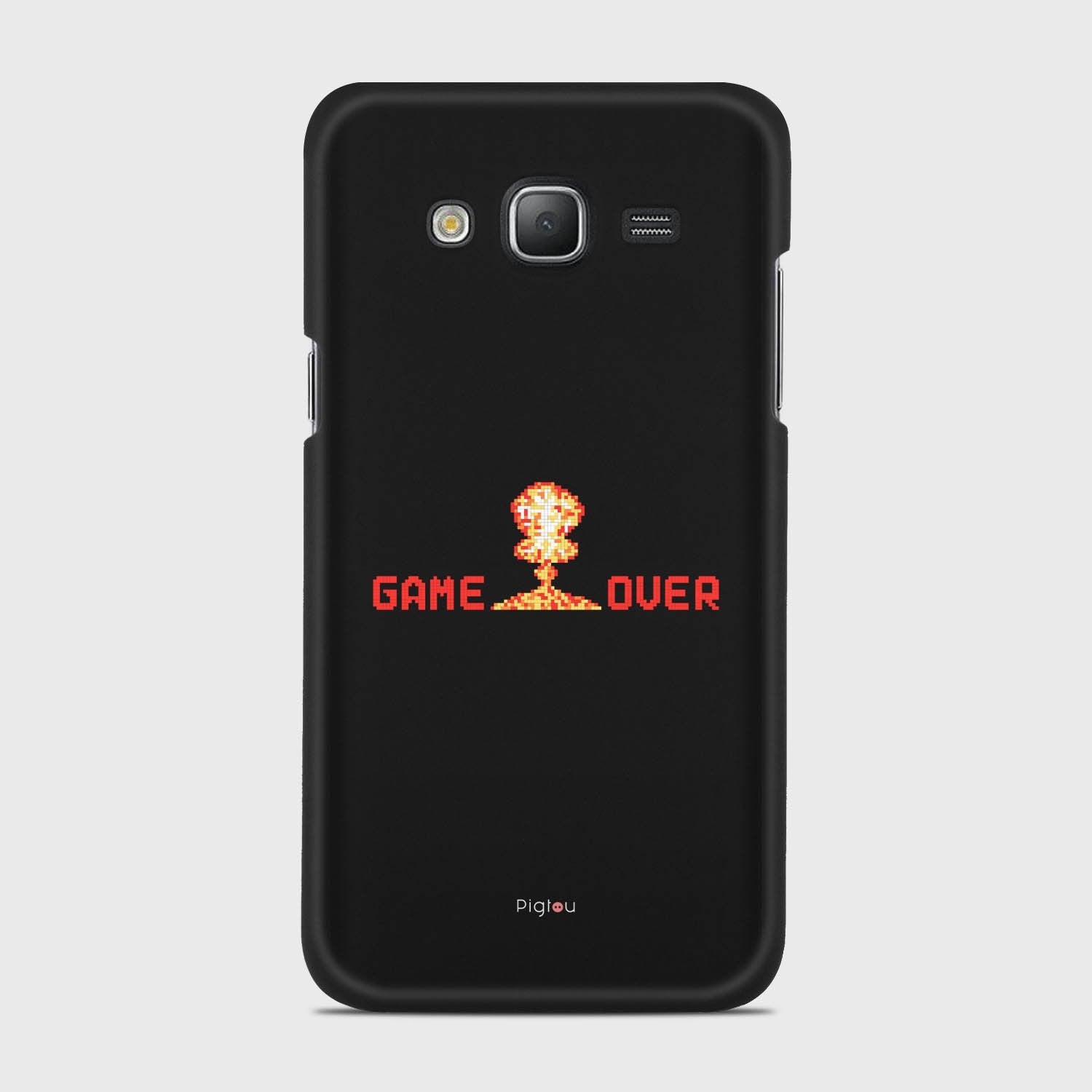 GAMEOVER Samsung Galaxy J5 (2015) case - thin fit matte black (D105)