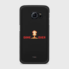 GAMEOVER Samsung Galaxy S6 Edge case - thin fit matte black (D105)