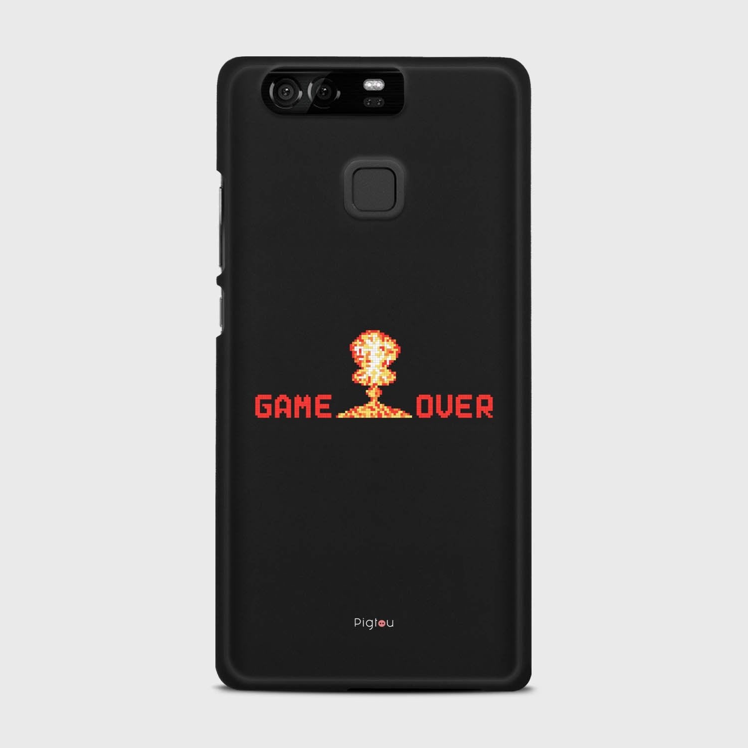 GAMEOVER Huawei P9 case - thin fit matte black (D105)