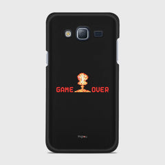 GAMEOVER Samsung Galaxy J3 (2016) case - thin fit matte black (D105)