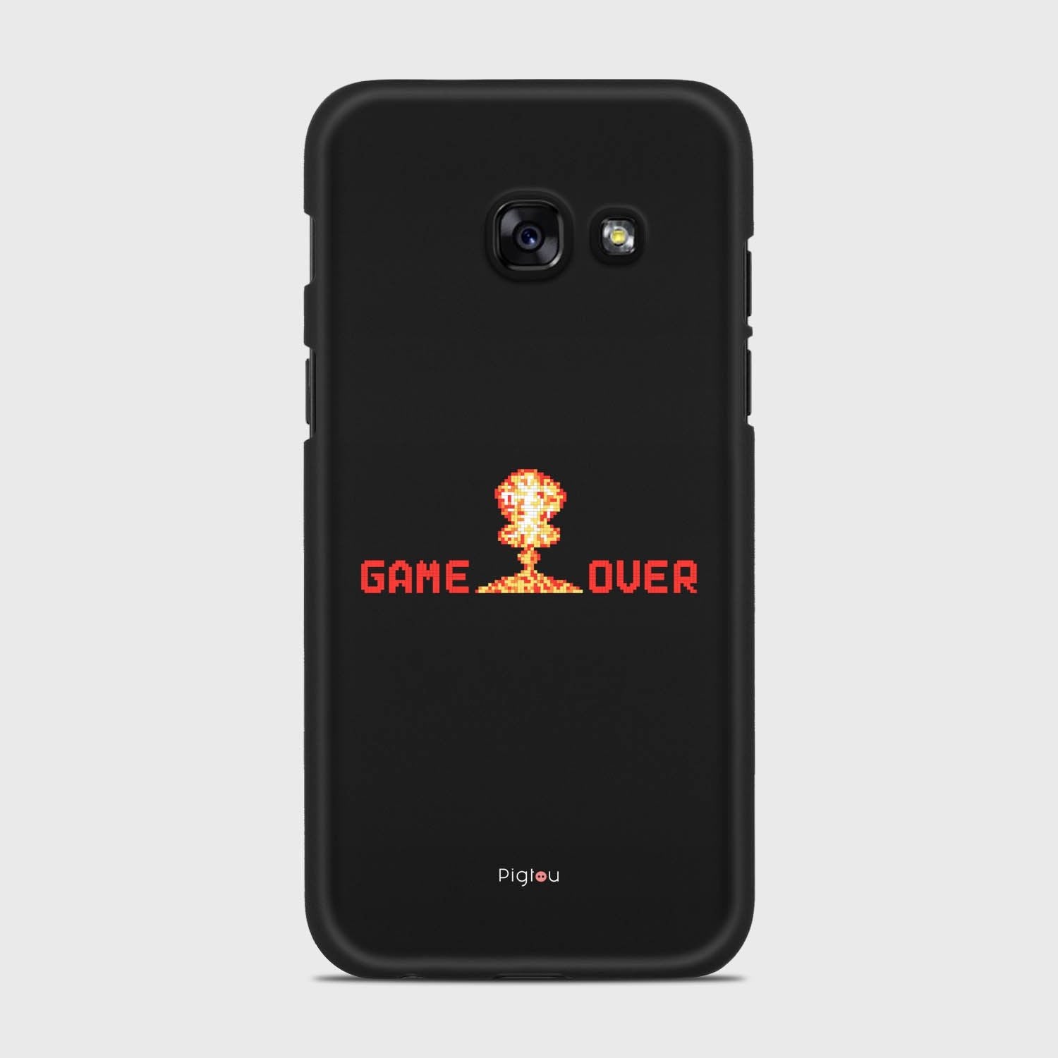 GAMEOVER Samsung Galaxy A3 (2017) case - thin fit matte black (D105)