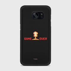 GAMEOVER Samsung Galaxy S7 case - thin fit matte black (D105)