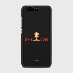 GAMEOVER Huawei P10 case - thin fit matte black (D105)