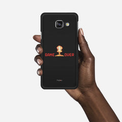 GAMEOVER Samsung Galaxy A3 (2016) case - thin fit matte black (D105)