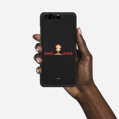 GAMEOVER Huawei P10 case - thin fit matte black (D105)