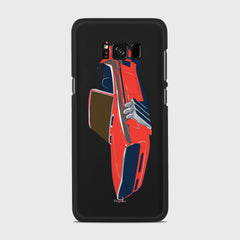 FLYING CAR Samsung Galaxy S8 Plus case - thin fit matte black (D106)