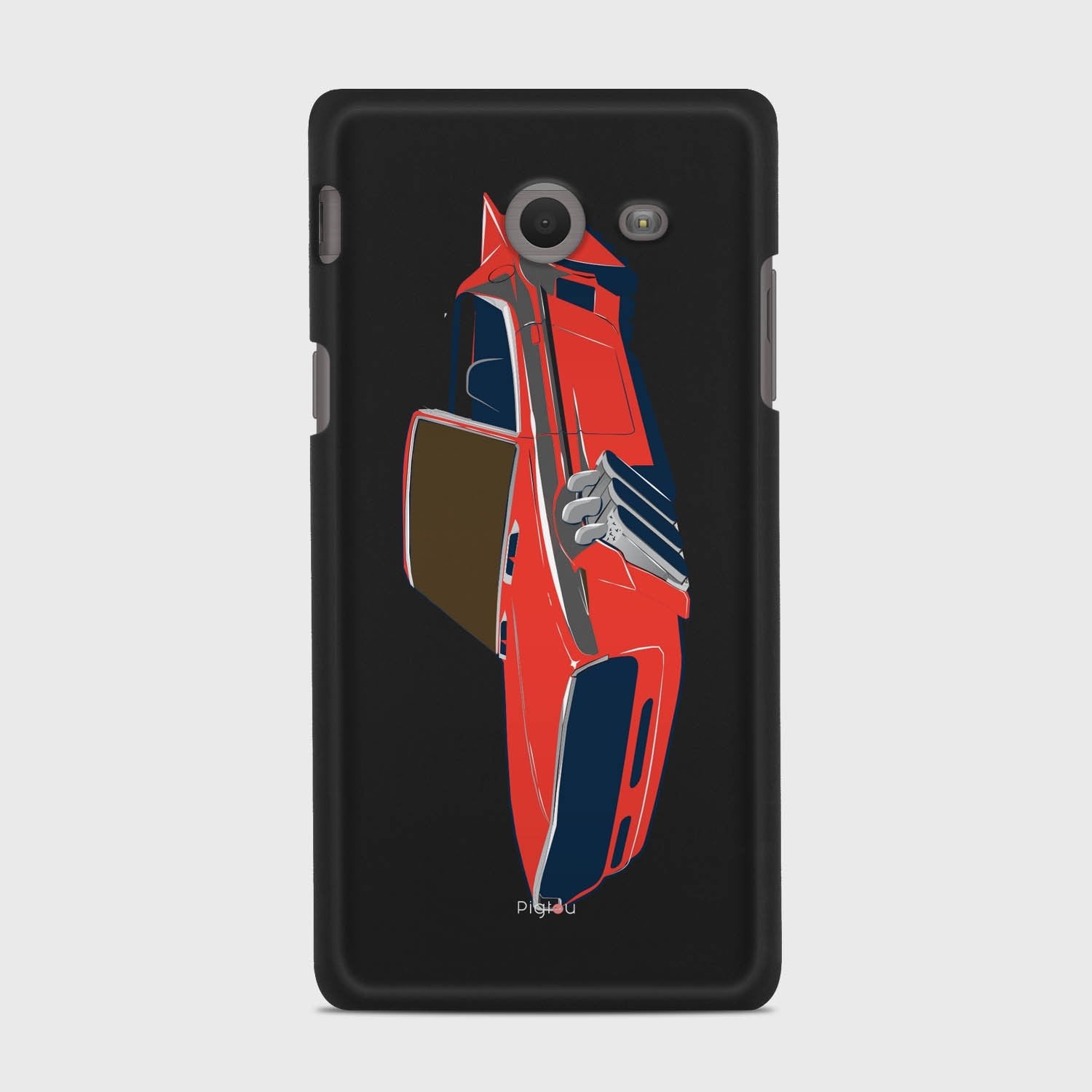 FLYING CAR Samsung Galaxy J5 (2017) Verizon case - thin fit matte black (D106)