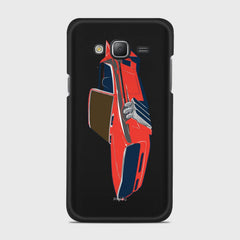 FLYING CAR Samsung Galaxy J5 (2015) case - thin fit matte black (D106)