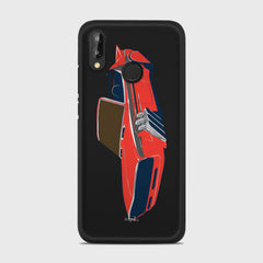 FLYING CAR Huawei P20 Lite case - thin fit matte black (D106)