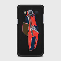 FLYING CAR Samsung Galaxy J3 (2016) case - thin fit matte black (D106)