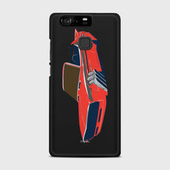 FLYING CAR Huawei P9 case - thin fit matte black (D106)