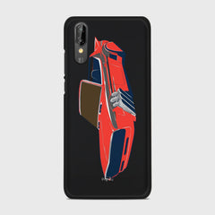 FLYING CAR Huawei P20 case - thin fit matte black (D106)