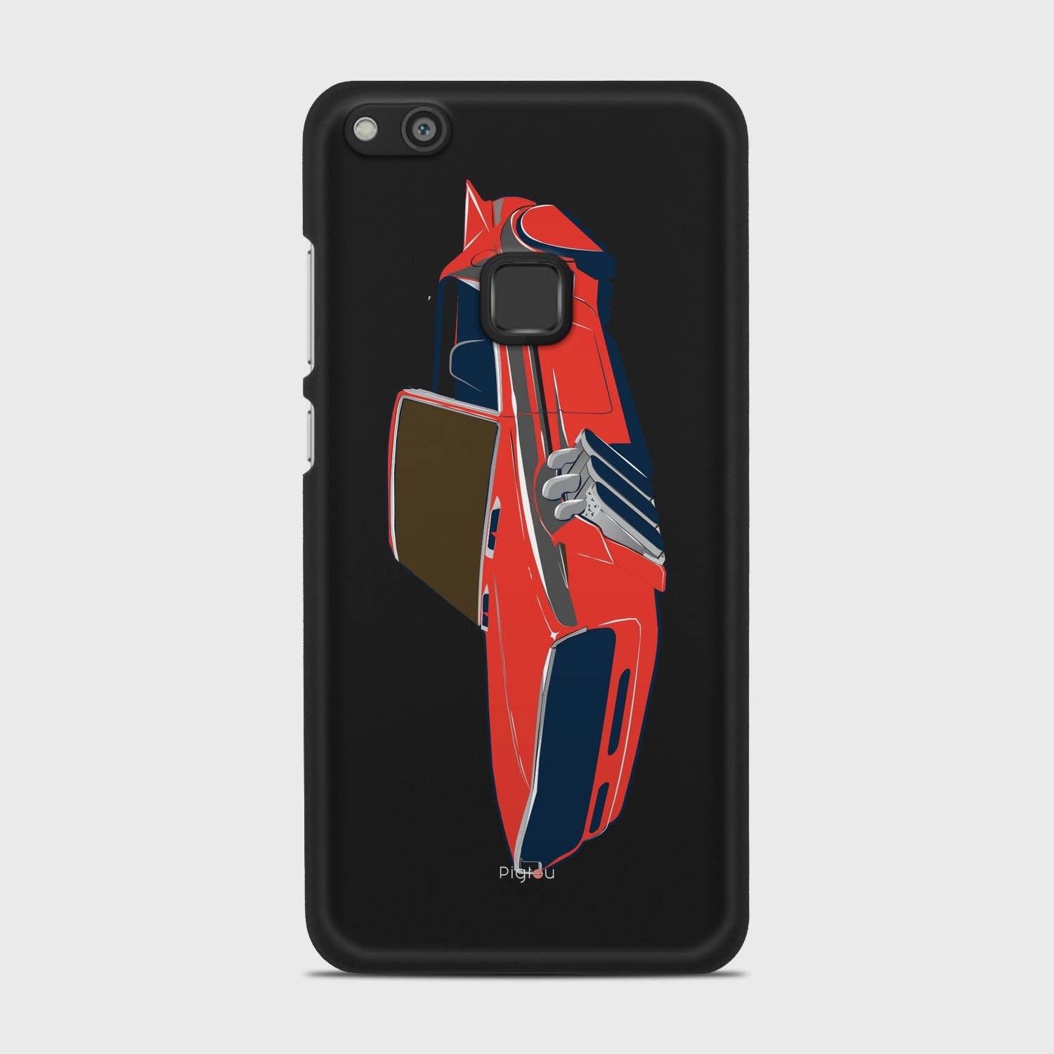FLYING CAR Huawei P10 Lite case - thin fit matte black (D106)