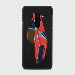 FLYING CAR Samsung Galaxy S9 Plus case - thin fit matte black (D106)