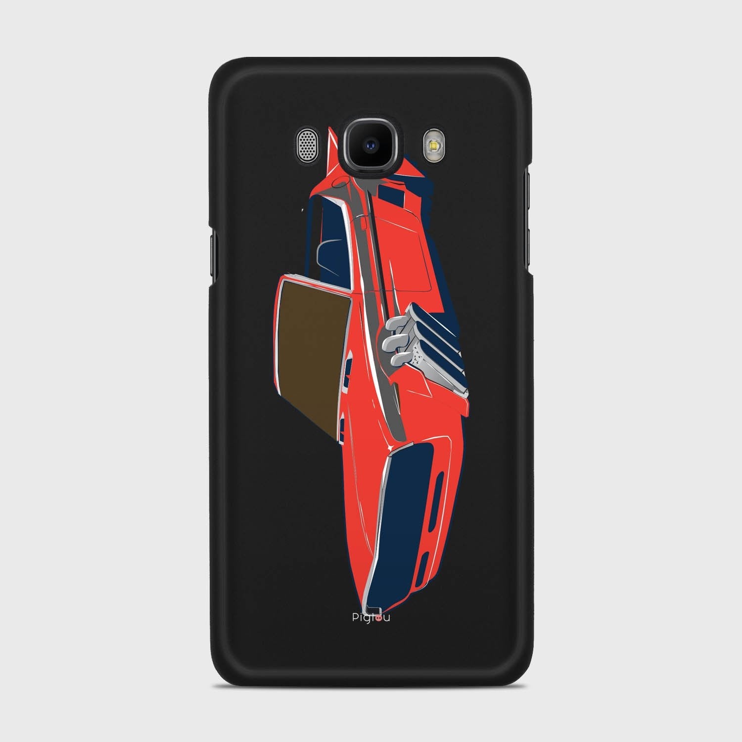 FLYING CAR Samsung Galaxy J7 (2016) case - thin fit matte black (D106)