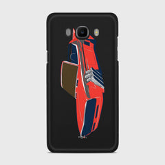 FLYING CAR Samsung Galaxy J7 (2016) case - thin fit matte black (D106)