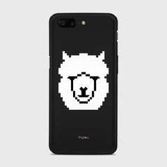 WHITE ALPACA Samsung Galaxy A3 (2015) case - thin fit matte black (D107)