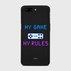 MY GAME MY RULES Samsung Galaxy A3 (2015) case - thin fit matte black (D108)