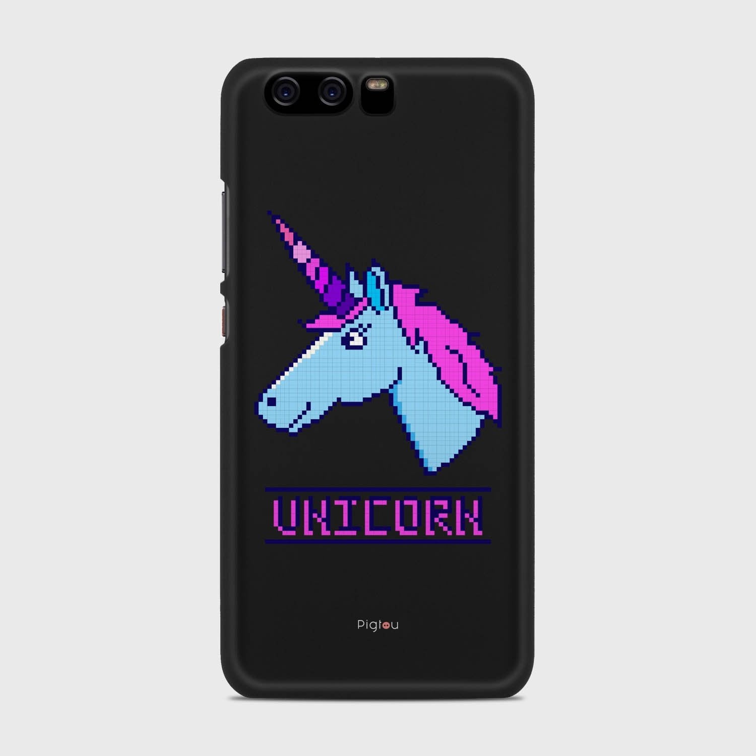PIXELATED UNICORN Huawei P10 case - thin fit matte black (D109)