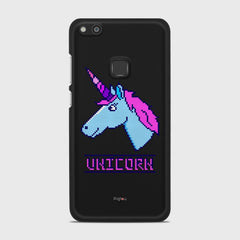 PIXELATED UNICORN Huawei P10 Lite case - thin fit matte black (D109)