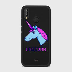 PIXELATED UNICORN Huawei P20 Lite case - thin fit matte black (D109)