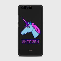 PIXELATED UNICORN Huawei P10 case - thin fit matte black (D109)