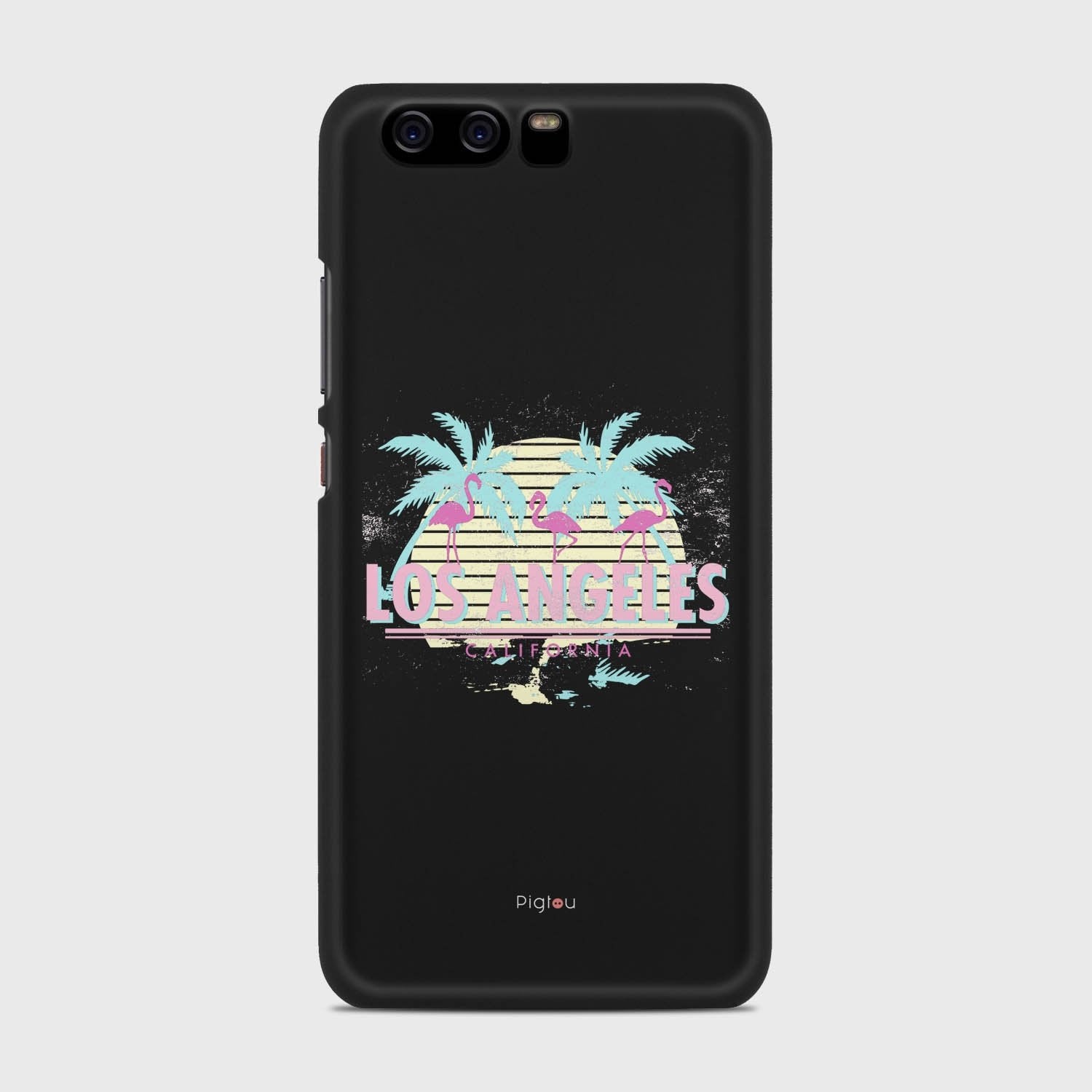LOS ANGELES Huawei P10 case - thin fit matte black (D110)