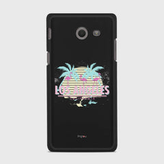 LOS ANGELES Samsung Galaxy J5 (2017) Verizon case - thin fit matte black (D110)
