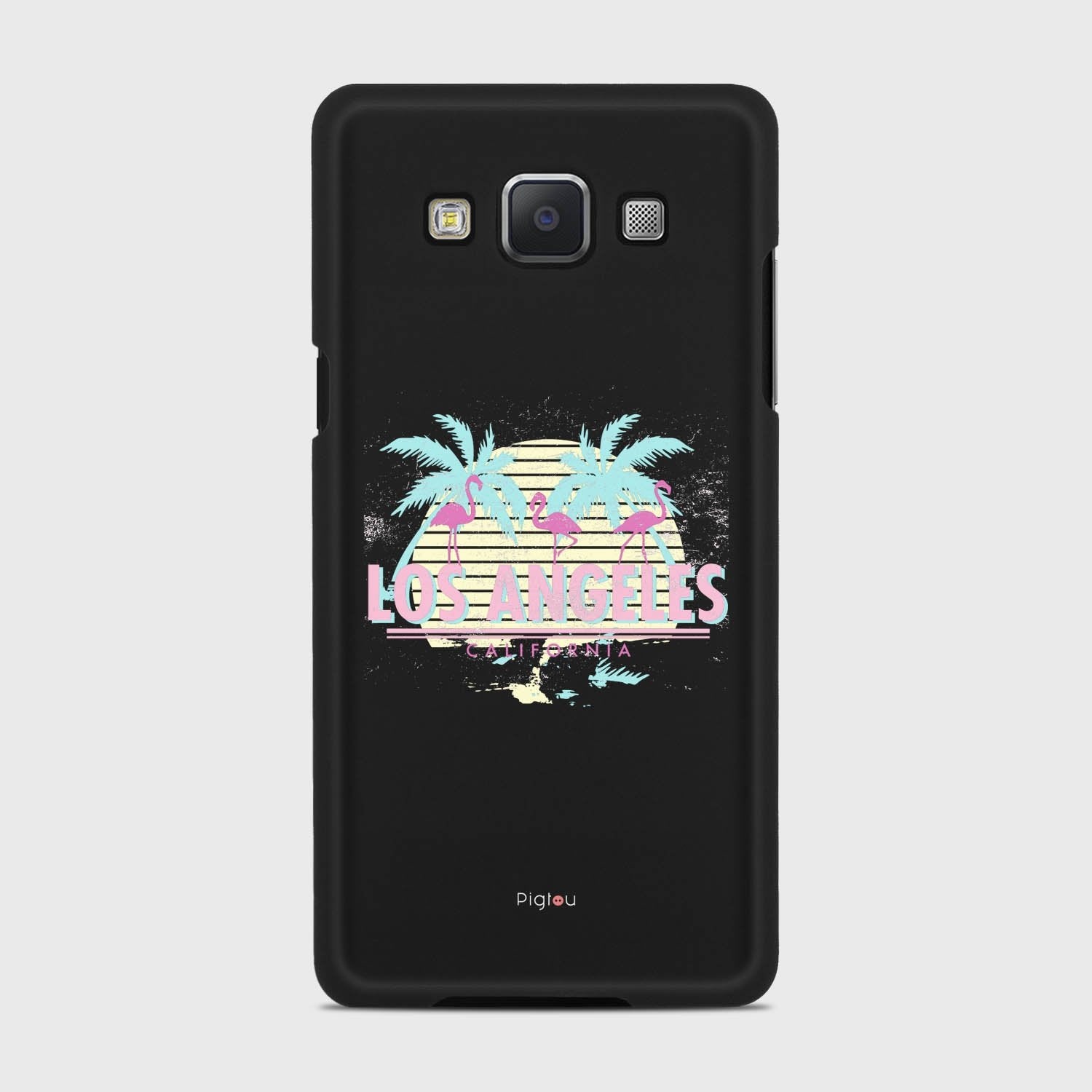 LOS ANGELES Samsung Galaxy A5 (2015) case - thin fit matte black (D110)