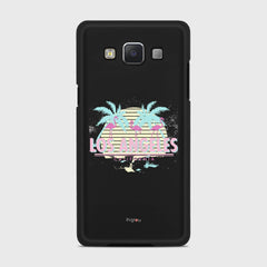LOS ANGELES Samsung Galaxy A5 (2015) case - thin fit matte black (D110)
