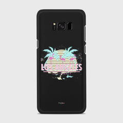 LOS ANGELES Samsung Galaxy S8 Plus case - thin fit matte black (D110)