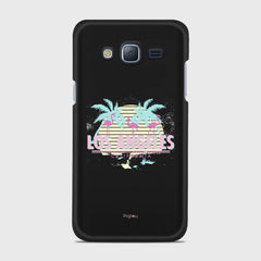 LOS ANGELES Samsung Galaxy J3 (2016) case - thin fit matte black (D110)