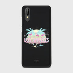 LOS ANGELES Huawei P20 case - thin fit matte black (D110)