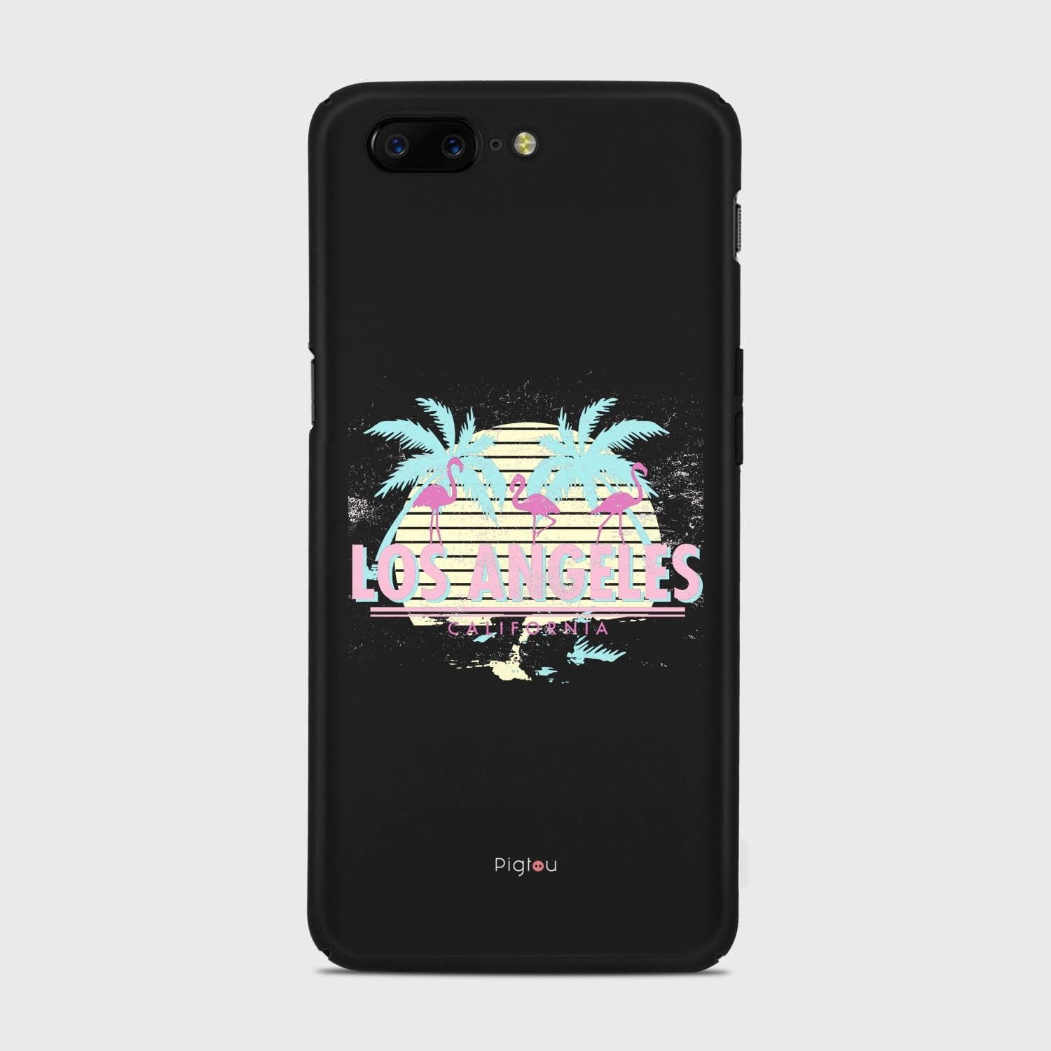 LOS ANGELES Samsung Galaxy A3 (2015) case - thin fit matte black (D110)