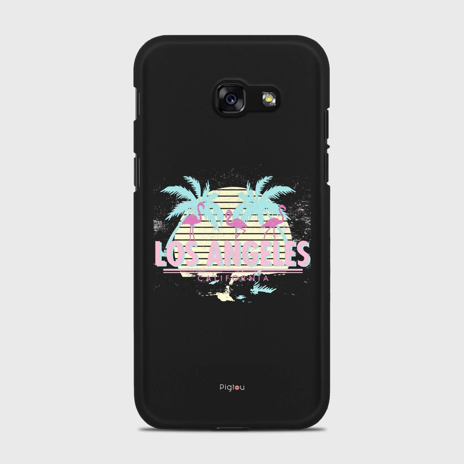 LOS ANGELES Samsung Galaxy A5 (2017) case - thin fit matte black (D110)