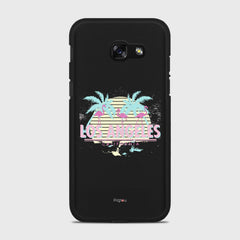 LOS ANGELES Samsung Galaxy A5 (2017) case - thin fit matte black (D110)