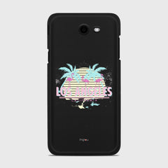 LOS ANGELES Samsung Galaxy J7 (2017) Verizon case - thin fit matte black (D110)