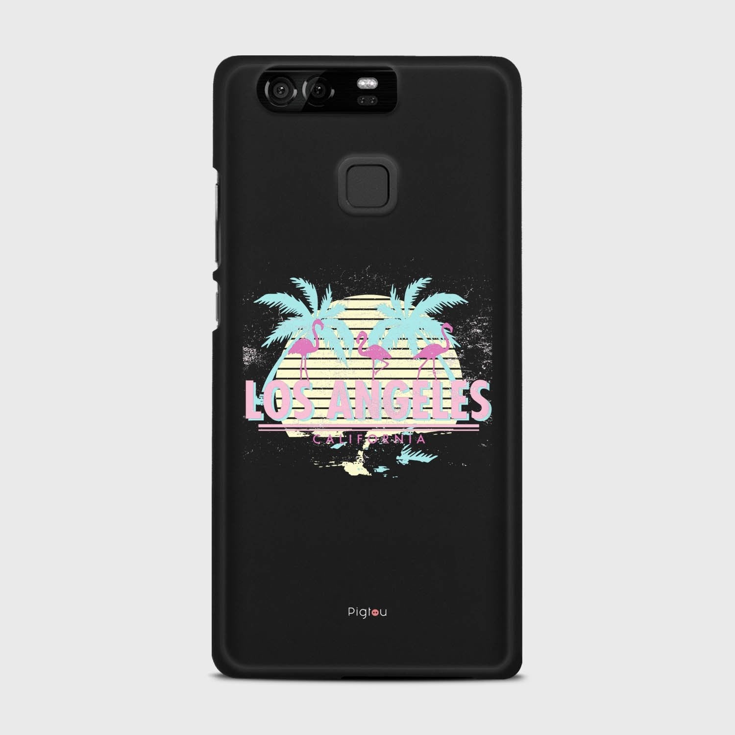 LOS ANGELES Huawei P9 case - thin fit matte black (D110)