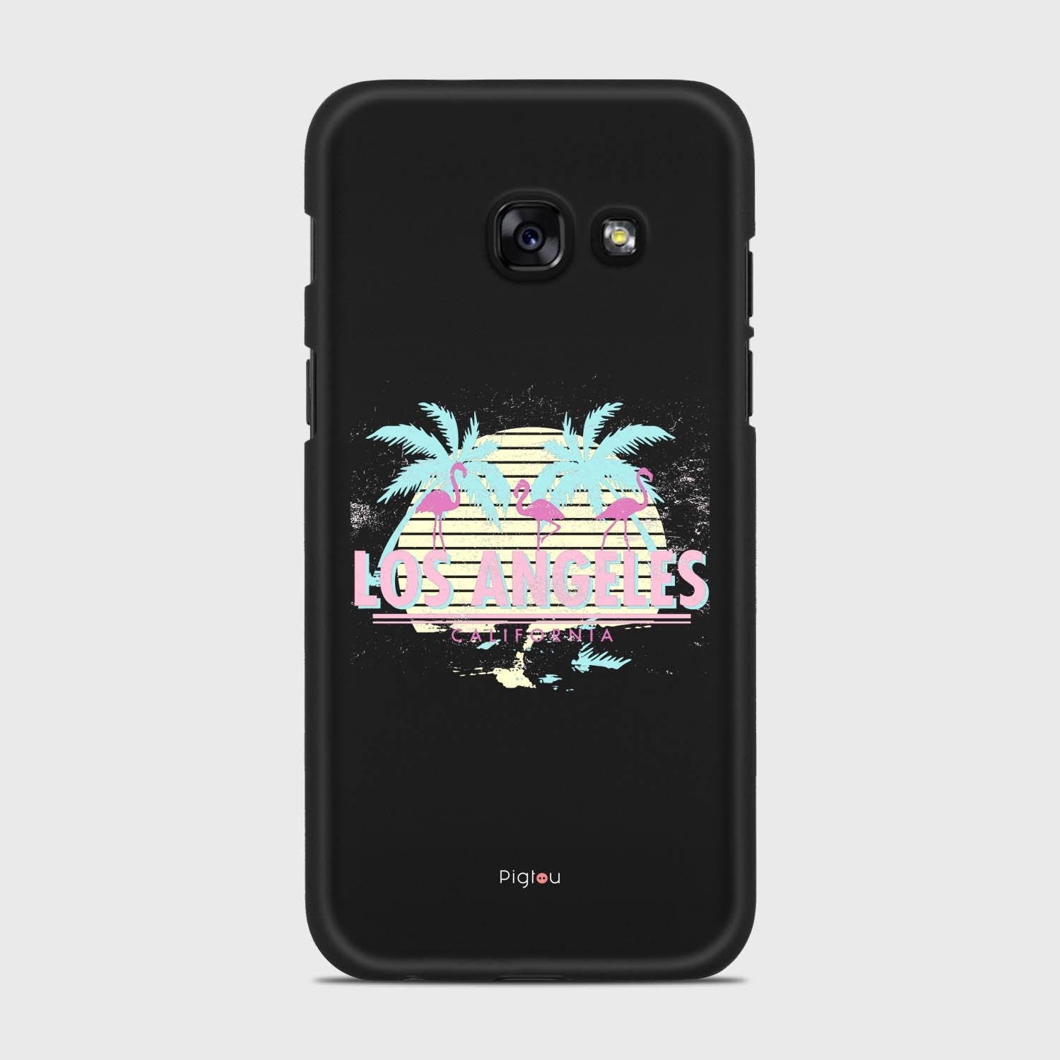 LOS ANGELES Samsung Galaxy A3 (2017) case - thin fit matte black (D110)