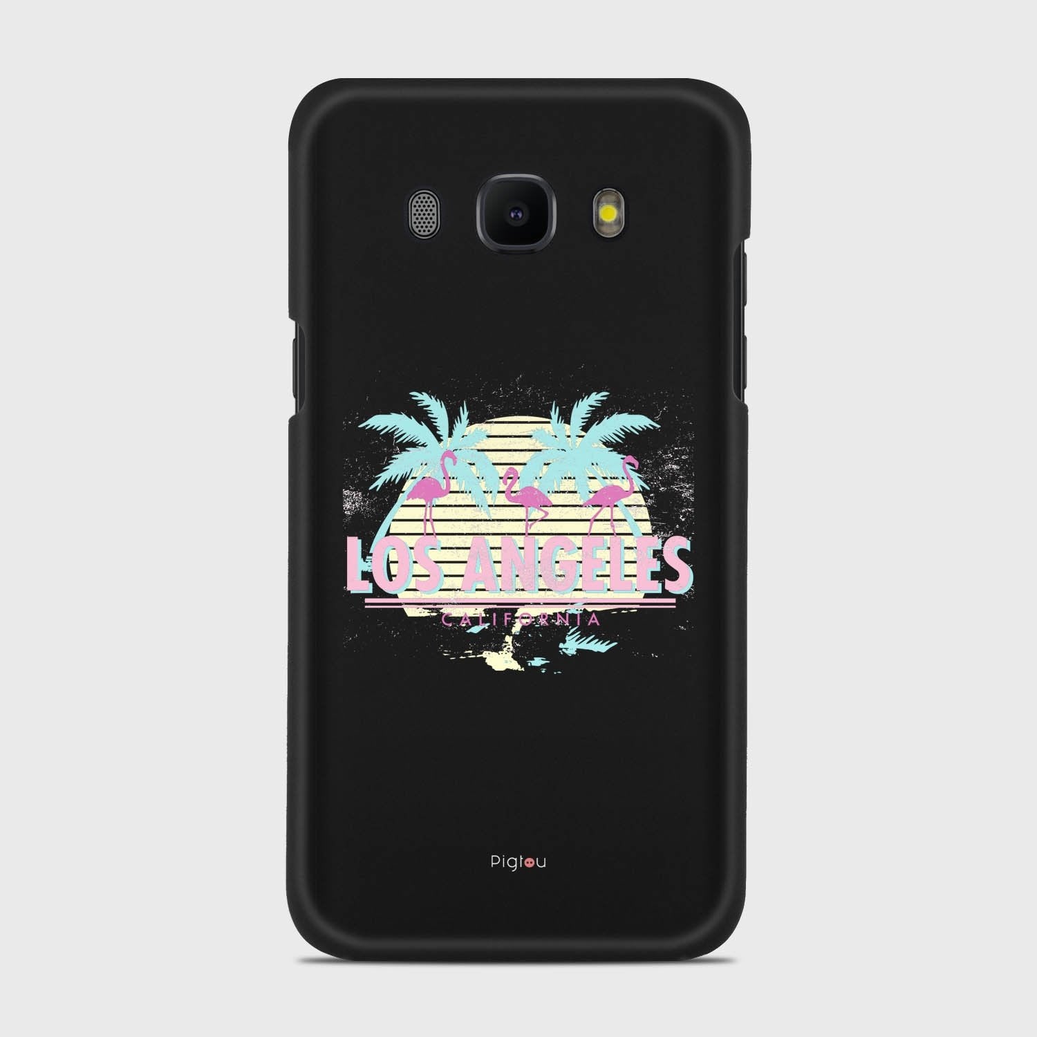 LOS ANGELES Samsung Galaxy J5 (2016) case - thin fit matte black (D110)