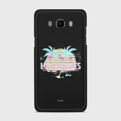 LOS ANGELES Samsung Galaxy J7 (2016) case - thin fit matte black (D110)